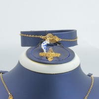 طقم ذهب عيار 21 وزن 10.95 جرام