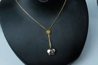 سلسال ذهب Shiny star يلبس وجهين عيار 18 وزن 4.4 جر...