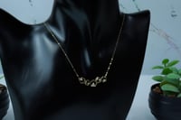 سلسال ذهب تصميم الماسي عيار 18 وزن 1.7 جرام