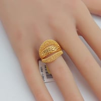 خاتم ذهب عيار 21