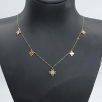 تشوكر ذهب نواعم تصميم الماسي عيار 18 وزن 1.15 جرام