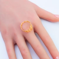 خاتم ذهب عيار 21