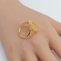 خاتم ذهب الوردة عيار21 وزن 3.4 جرام