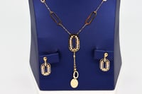 طقم ذهب مميز الدوريكاء عيار 18