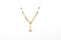 سلسال ذهب تصميم السبائك عيار 21 وزنة 4.6جرام