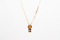 سبحة ذهب تصميم الوردة عيار 21