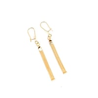 حلق ذهب عيار 18