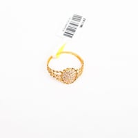 خاتم تصميم الماسي عيار 21