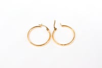 حلق دائري تصميم ايطالي عيار 18