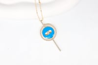 سلسال ذهب Lucky Move Arrow من مسيكاء تصميم الماسي...