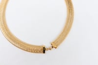 عقد | سلسال ذهب اوميقاء عيار 18 وزن 13.33 جرام