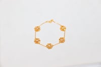 اسوارة ذهب الرمش باللون الابيض عيار 21