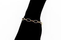 سوارة جنزير تصميم ايطالي عيار 18