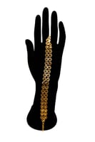 سوارة ذهب باولاء عيار 21 وزن 9.7 جرام