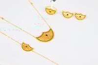 طقم ذهب تراثي بحريني عيار 21