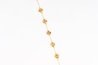 اسوارة فان كليف ذهب خمس وردات عيار 21 وزن 9.4 جرام