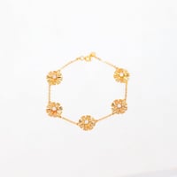 اسوارة ذهب الرمش باللون الابيض عيار 21