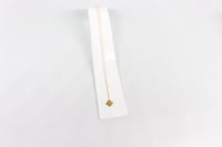 سلسال ذهب الفان كليف نواعم بلمسه الماسية عيار 18 و...