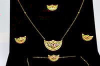 طقم ذهب تراثي بحريني عيار 21