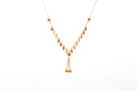 سلسال ذهب تصميم السبائك عيار 21 وزنة 4.6جرام