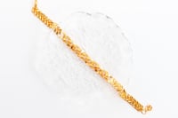 سوارة ذهب غصن الزيتون بتصميم الجنزير عيار 21 وزن 9...