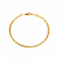 سوارة ذهب تصميم مودرن عيار 18 وزن 6 جرام