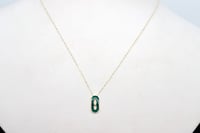 سلسال ذهب تصميم الماسي عيار 18 متوفر باللون (الابي...