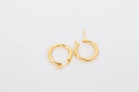 حلق ذهب ايطالي عيار 18