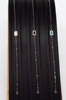 سوارة ذهب تصميم الماسي متوفرة بعده الوان عيار 18