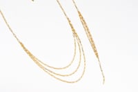 كلكشن سلسال ذهب مع سوارة جنزير عيار 18 االوزن: 10....