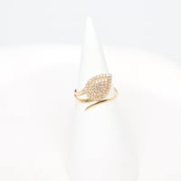 خاتم بوشرون عيار 18 وزن 1.3 جرام