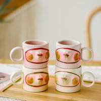 كوب شفة مع خدود بارزة صغير 200 مل