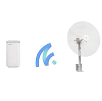 بكج انتينا مقاس 60 مع راوتر معدل 5G من D-link DWR-...