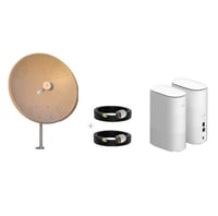 بكج صحن موجه مقاس 90 مع راوتر ZTE معدل