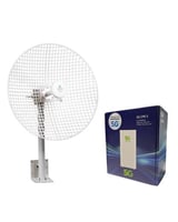 بكج انتينا مقاس 60 + راوتر زين 5G CPE 5