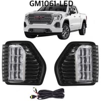 كشافات ضباب جمس سييرا 2019-2022 ليد