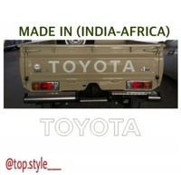 كتابه باب الصندوق شاص تيوتا ابيض اصلي وكاله