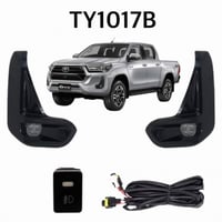 كشاف ضباب ليد هايلكس ريفو 2022-2023 غطى لماع