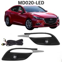 كشافات ضباب مازدا 3 ليد 2017-2019