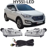 كشافات ضباب سنتافي ليد 2013-2016