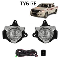 كشاف ضباب هايلكس 2014-2015 كروم