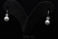 حلق لولو وفص سولتير