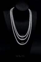 عقد تنس سوليترات متدرج