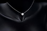 سلسال سولتير 1 قيراط