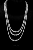 عقد تنس سوليترات متدرج