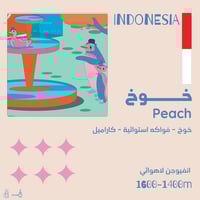 خوخ - اندونيسيا - انفيوجن 125جرام- Peach