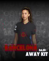 تيشرت برشلونه نسائي 24.25