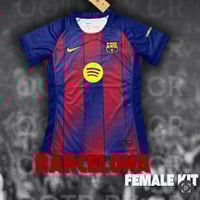 تيشرت برشلونه نسائي 2025