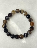 اسوارة حجر العقيق جزع الطبيعي