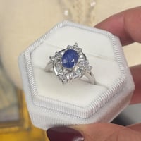 خاتم فضة من حجر الزفير الافريقي الطبيعي